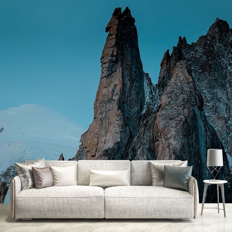 Wall Mural Style Mountain Wall Mural Wallpaper Photography Mildew Resistant