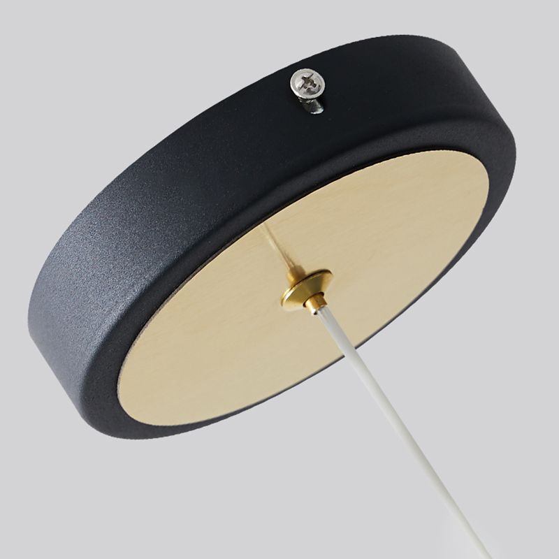 Modern Rectangle Island Lighting Fixtures 1-Light Restaurant LED Suspension Lamp