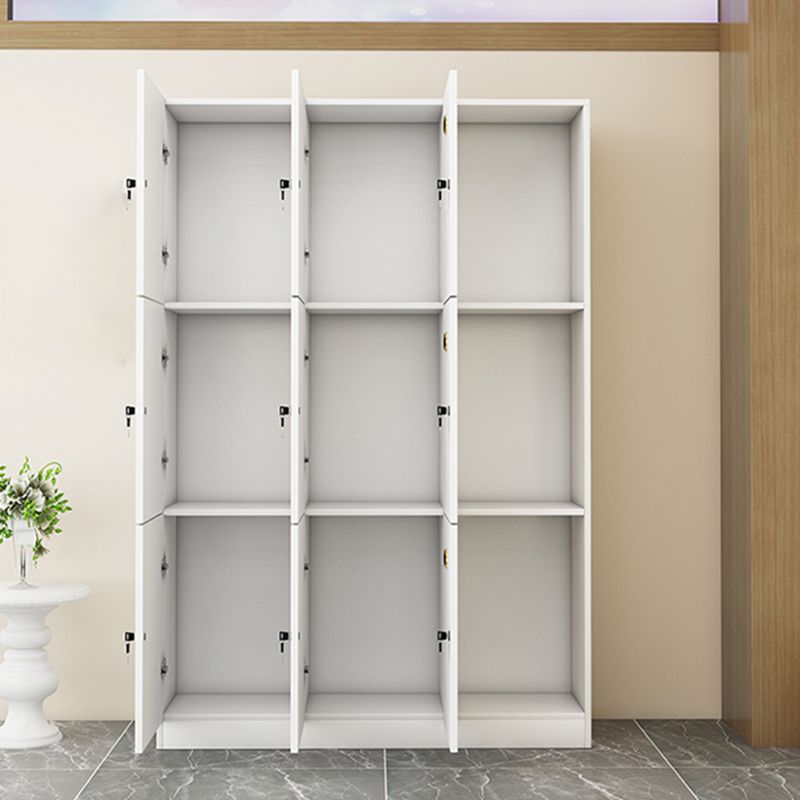 Manufactured Wood Matte Finish Storage Cabinet Modern Cabinet for Bathroom