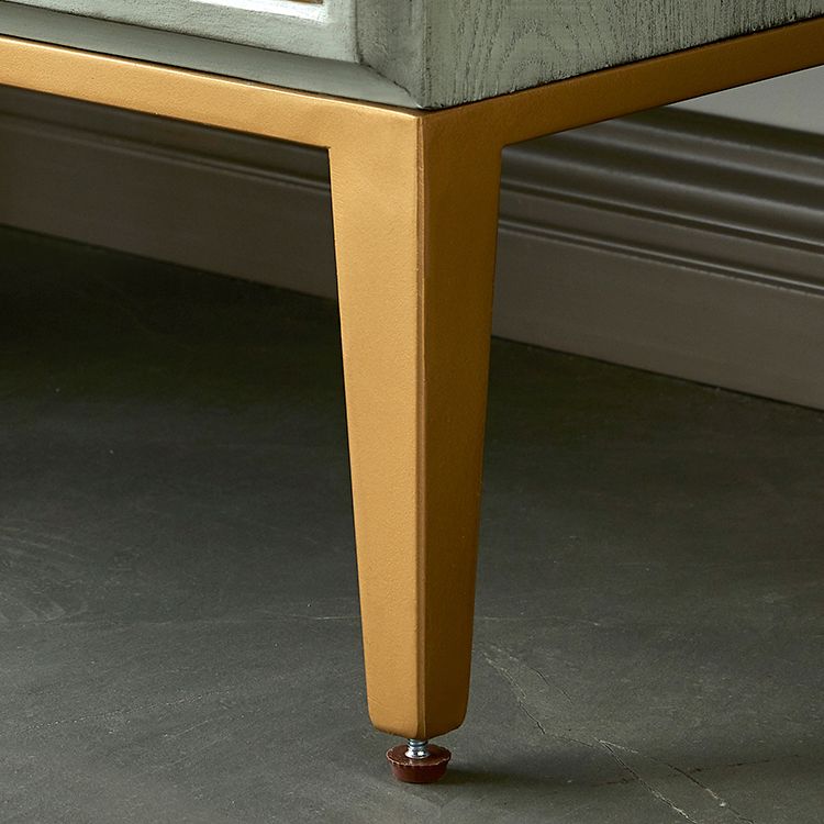 Classic Glam Combo Dresser Wood Horizontal Storage Chest Dresser for Bedroom