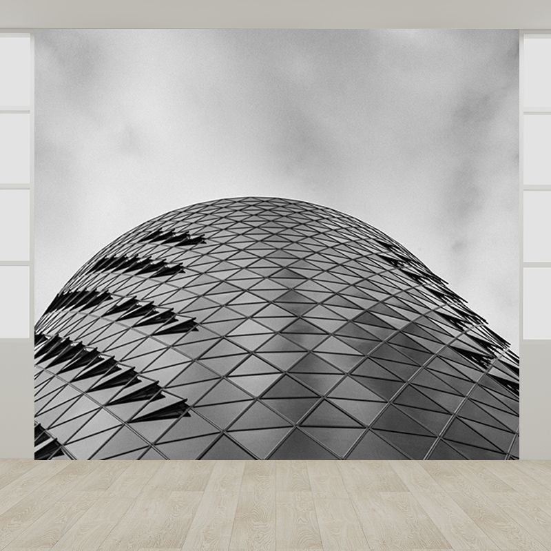 Modern City Building Wall Mural for Home Living Room Bedroom Wall Decals