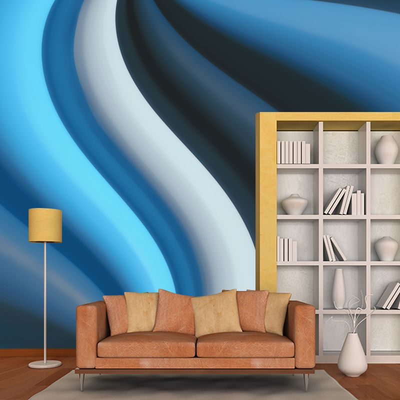 Water Resistant Abstract Mural Wallpaper for Living Room, Made to Measure