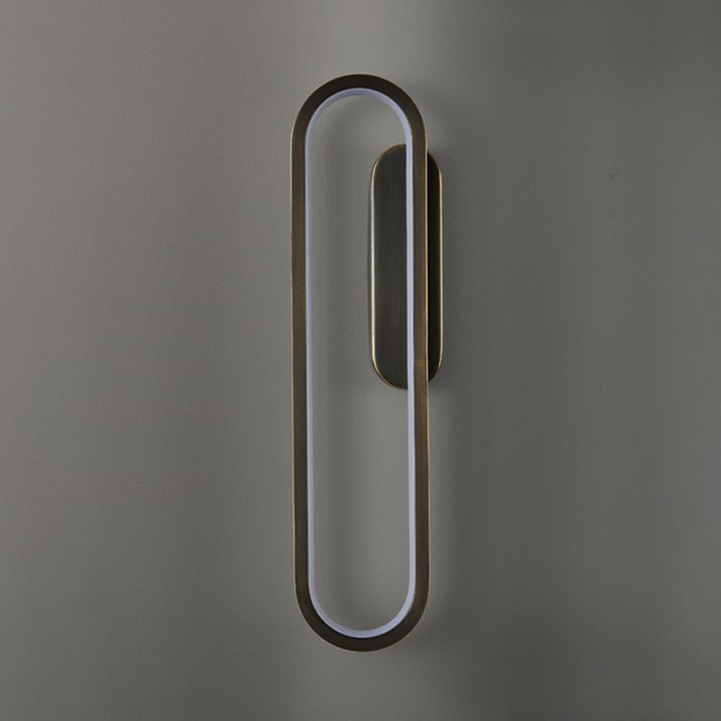 Contemporary LED Wall Light Fixture Simple Household Wall Light Sconce for Bedroom