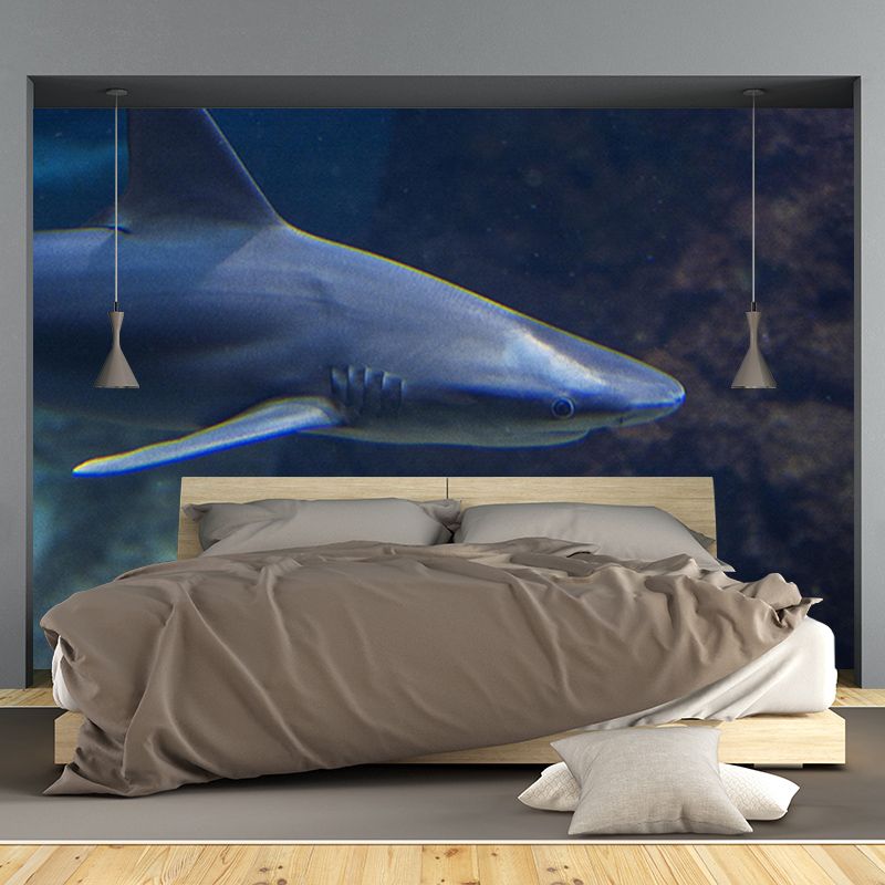 Seabed Photography Wall Murals Wallpaper Mildew Resistant Wall Murals for Bathroom