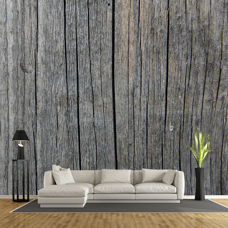 Wood Texture Decorative Modern Wall Mural Drawing Room Wallpaper