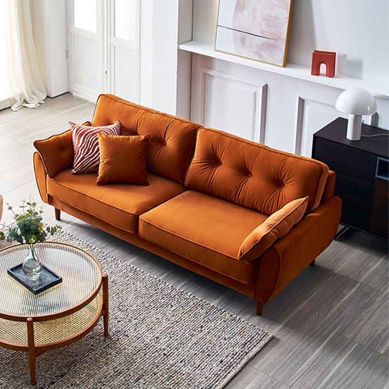 Tuftled Rücken ausgestattetem Arm zeitgenössisches Sofa für Wohnzimmer und Wohnung