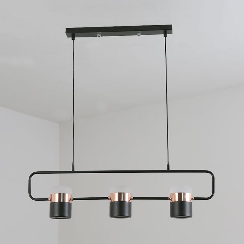 Modern Style Cylinder Pendant Lights Metal Hanging Pendant Lights