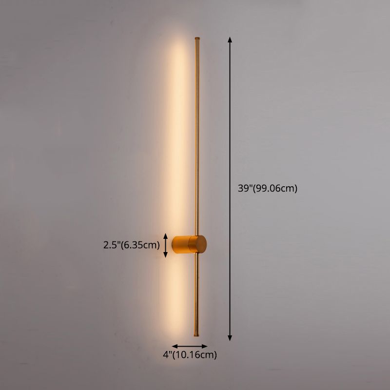 Nieuwe moderne aluminium wandverlichtingsarmatuur lineaire wandmontage lamp voor woonkamer