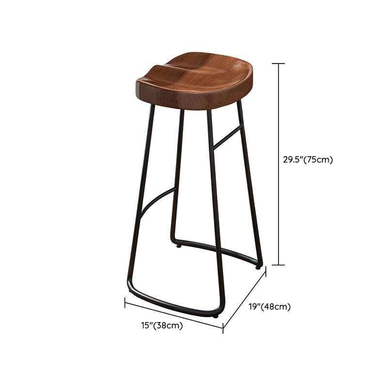 Modern Metal Frame Bar Table Set 1/5 Pcs Rectangle Bar Table and Backless Stools