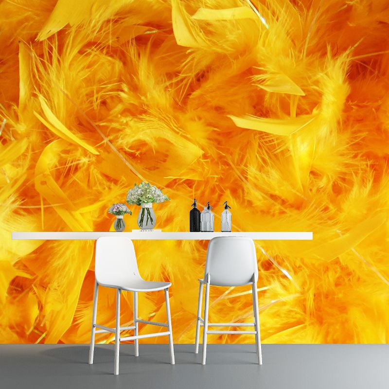 Feather Mildew Resistant Wallpaper Photography Sleeping Room Wall Mural