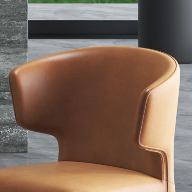 Glam Dining Set 1/2/4/7 Pieces Sintered Stone Top Table with Wingback Chairs