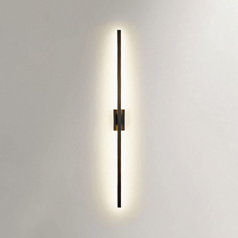 Contemporary LED Wall Light with Acrylic Shade for Living Room
