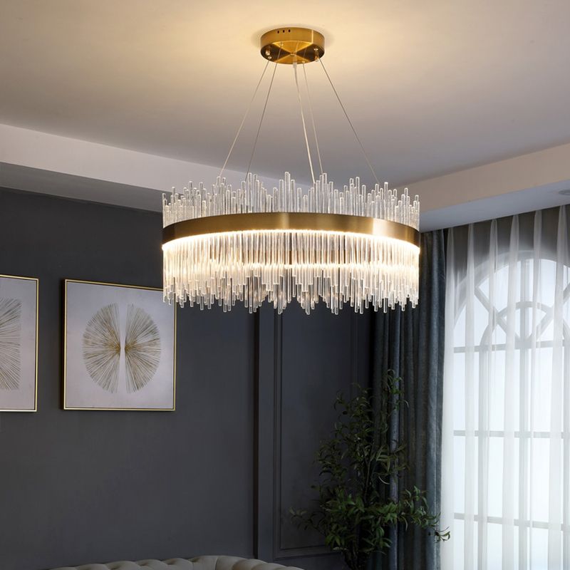 Luz de lujo moderno moderno simple led encogedor led lámpara luz para sala de estar dormitorio de comedor