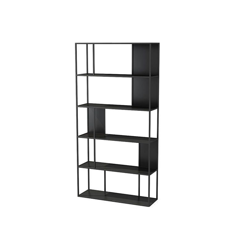 Modern Style 4-shelf Bookshelf Open Shelf Bookcase for Home Office