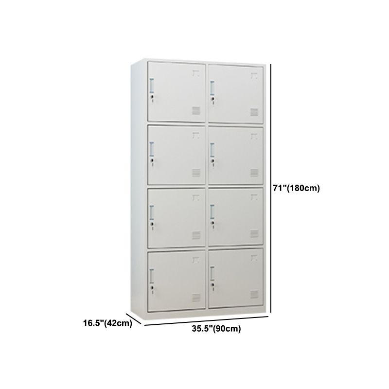 Contemporary Hinged Wardrobe Closet Steel Wardrobe Cabinet for Home