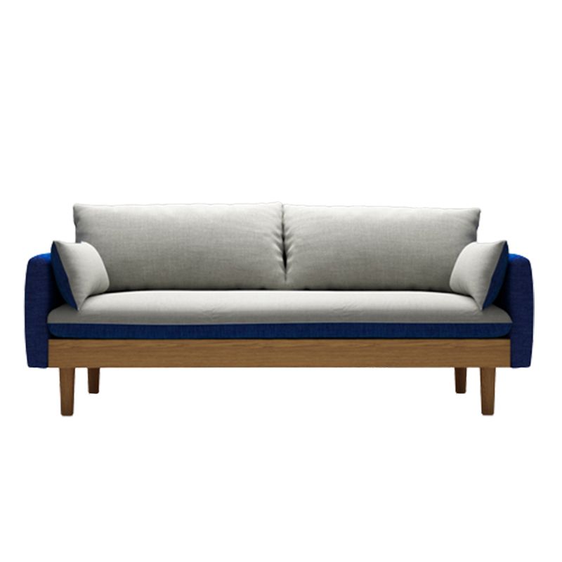 Coton Cotton Coton Coton Haut SOFA 29.53 "High Loose Back Coverred Sofa