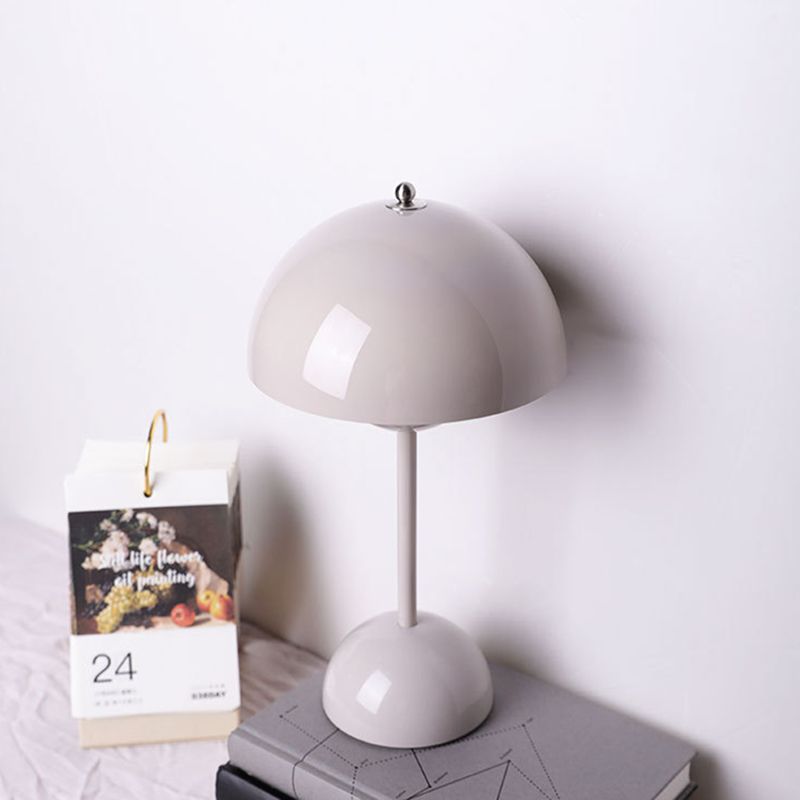 Macaron Flower Bud Shaped Night Lamp Touch Dimming Bedside LED Table Light