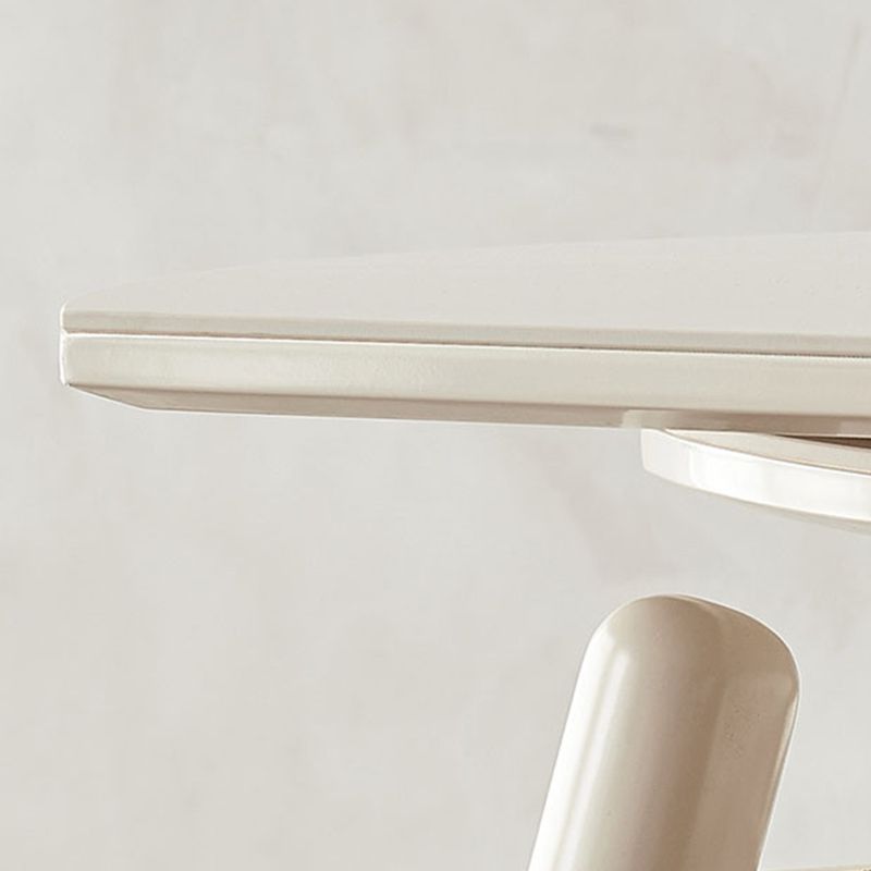 Modern 1/4/5/7 Pieces Dining Set Rectangle Stone Collapsible Dining Table for Dining Room