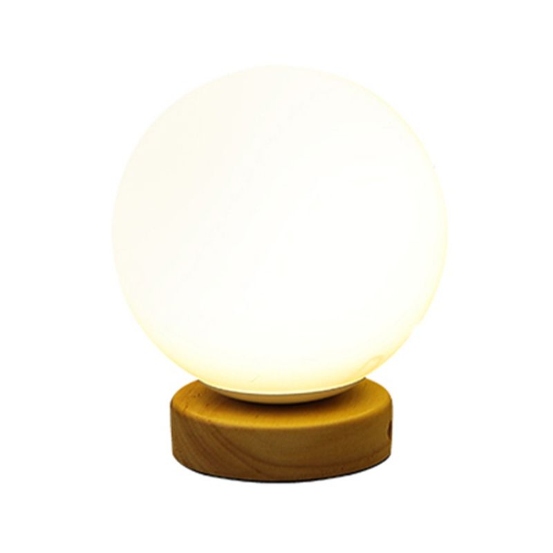 Noordse stijl geometrische tafellamp Moderne glazen bureaulamp voor studeerkamer
