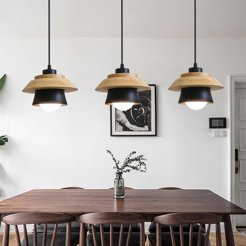 Moderner Stil Geometrisch nach unten Beleuchtung Metall Multi -Lichter hängende Deckenleuchten