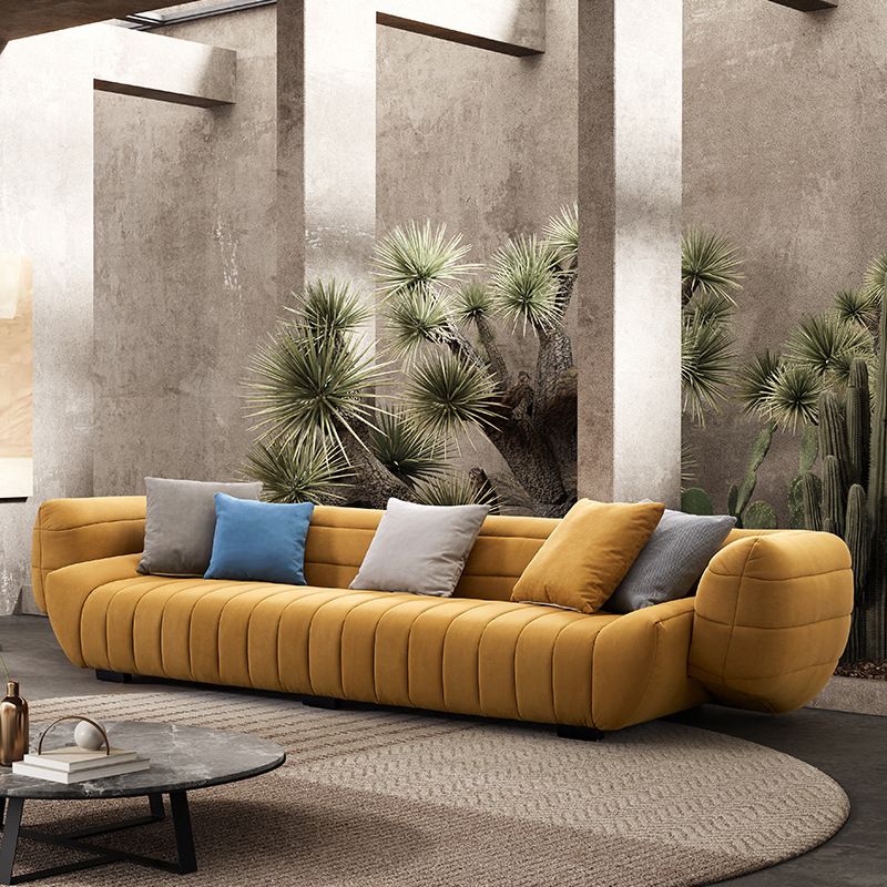 Tuxedo Arm Sofa Modern Style 3/4/5-seater Sofa with 5 Pillows