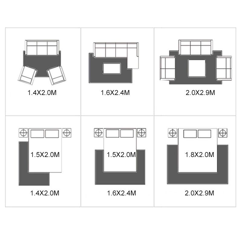 Gold Modern Carpet Polyester Graphic Carpet Non-Slip Backing Carpet for Living Room