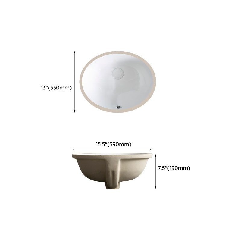 Rectangular and Oval Vessel Sink with No Craftsmanship Basin Sink(Not Including Faucet)