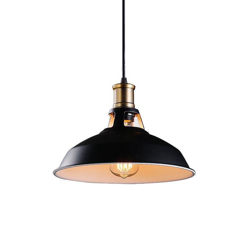 Luci a sospensione a sospensione a 1 lughi in sospeso industriale Metal Commercial Spender Lighting