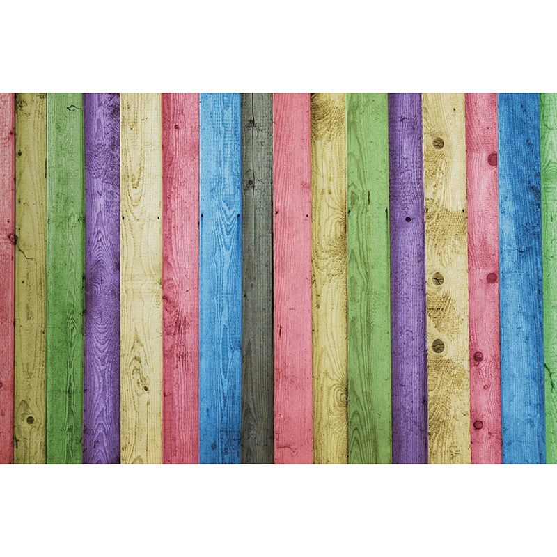 Customized Photography Wood Grain Mural Eco-friendly Wallpaper for Room