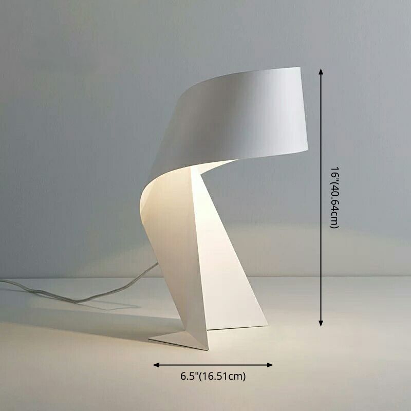 Arte Decor-Light Light Light Lightstand Light Storning Curved Light con tonalità metallica