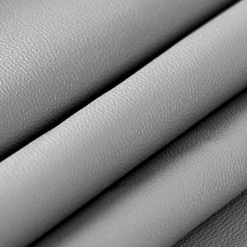 Faux Leather Recessed Arm Sofa Contemporary Standard Sofa for Living Room