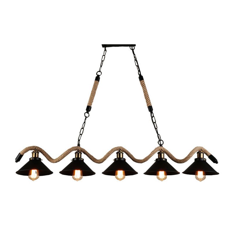 Industrial Island Lighting Cone Ceiling Light for Restaurant
