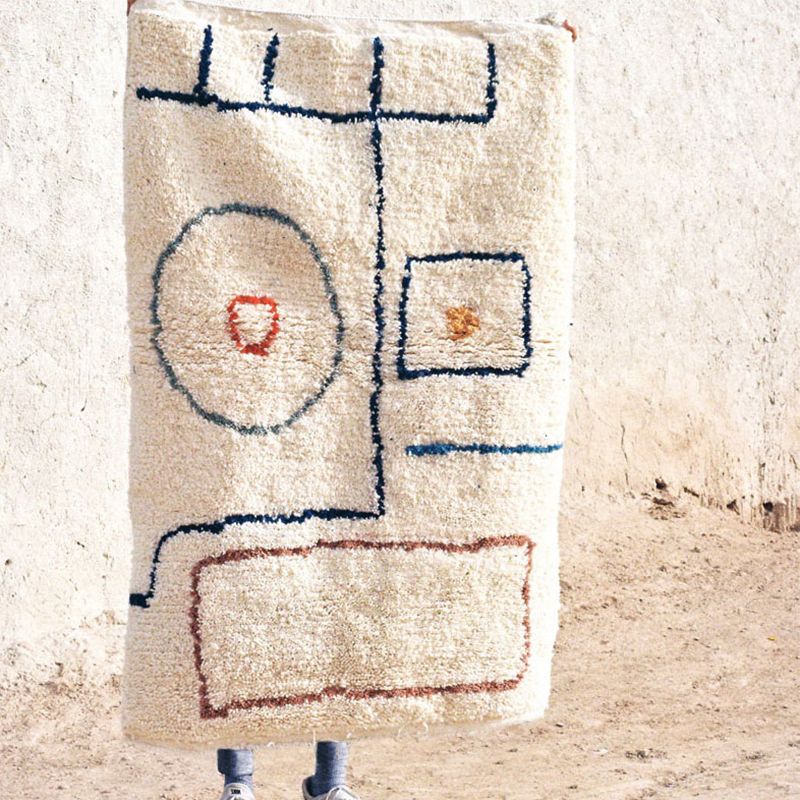 Casual etnisch tapijt veelkleurig tribale patroongebied tapijt Anti-slip achteruitgang huisdiervriendelijk wasbaar wasbaar tapijt voor kamer