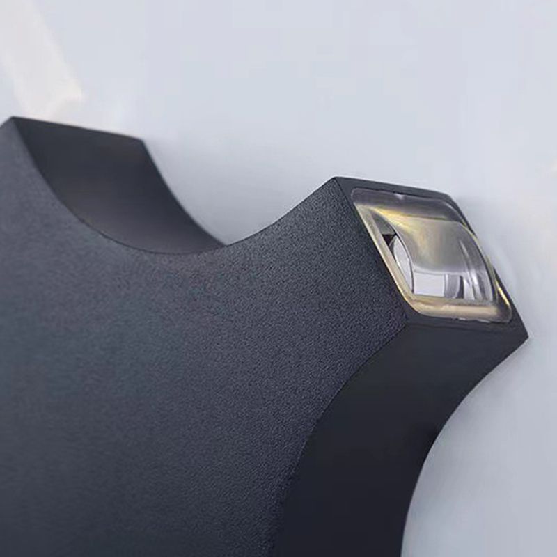 LED Wall Lamp Modern Style Wall Mount Lamp with Aluminum Shade for Bedroom