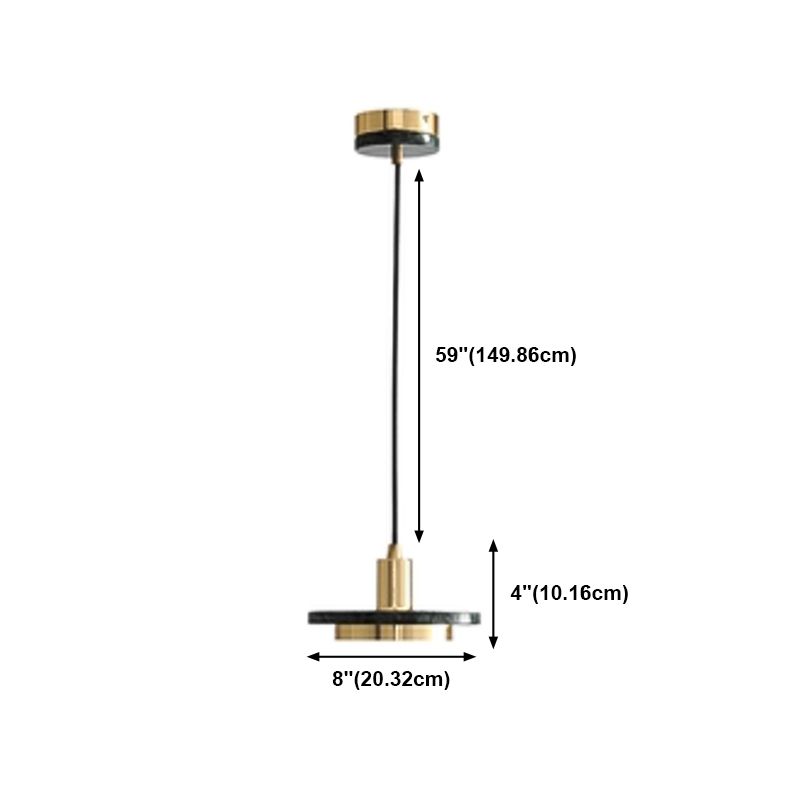 Hanging Light Fixture Simple Metal Hanging Ceiling Light for Dining Room