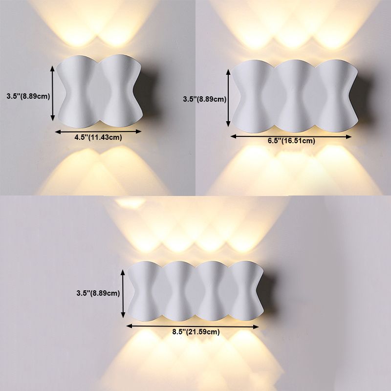 Modern Style Wall Sconce Multi Lights LED Wall Mount Lamp for Living Room