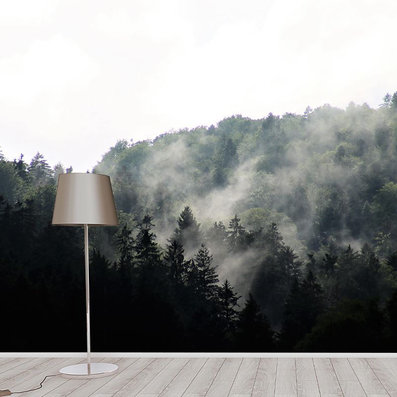 Contemporary Decorative Murals Forest Sitting Room Wall Murals