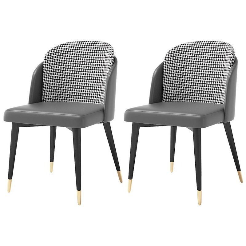 Nordic 1/2/3/5/7 Pieces Dining Set with Sintered Stone Table and Leather Chairs Dining Set