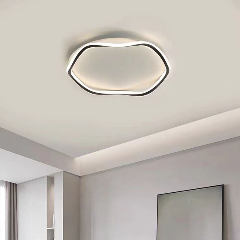 Single Modernism Flush Mount Lighting LED Ceiling Light for Bedroom