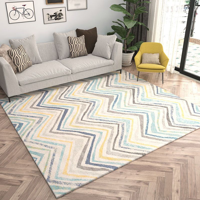 Modern marmeren look Tapijten Polyester Area Tapijt Non-slip achterste binnen Tapijt voor woonkamer