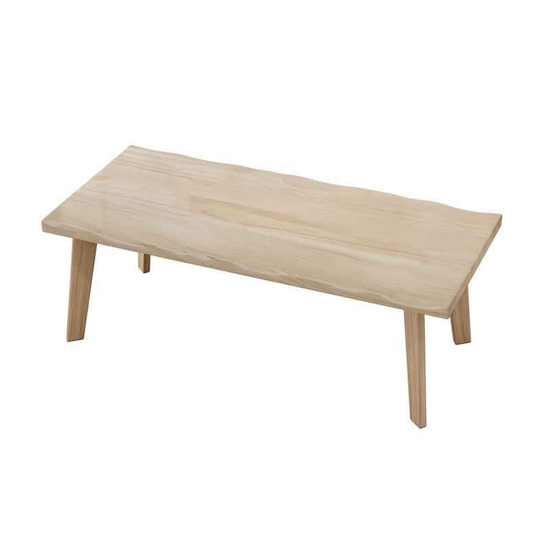 Modern Style Dining Table Rectangle Solid Wood Table for Home