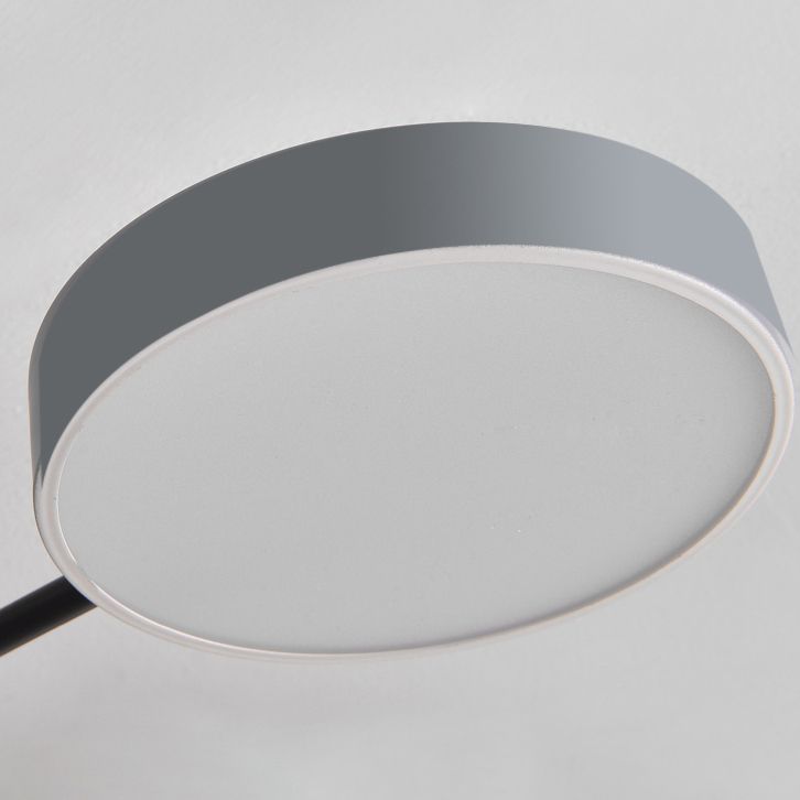 Multi Lights Metal Hanging Ceiling Light Cylindrical Modern Style Chandelier Lamp