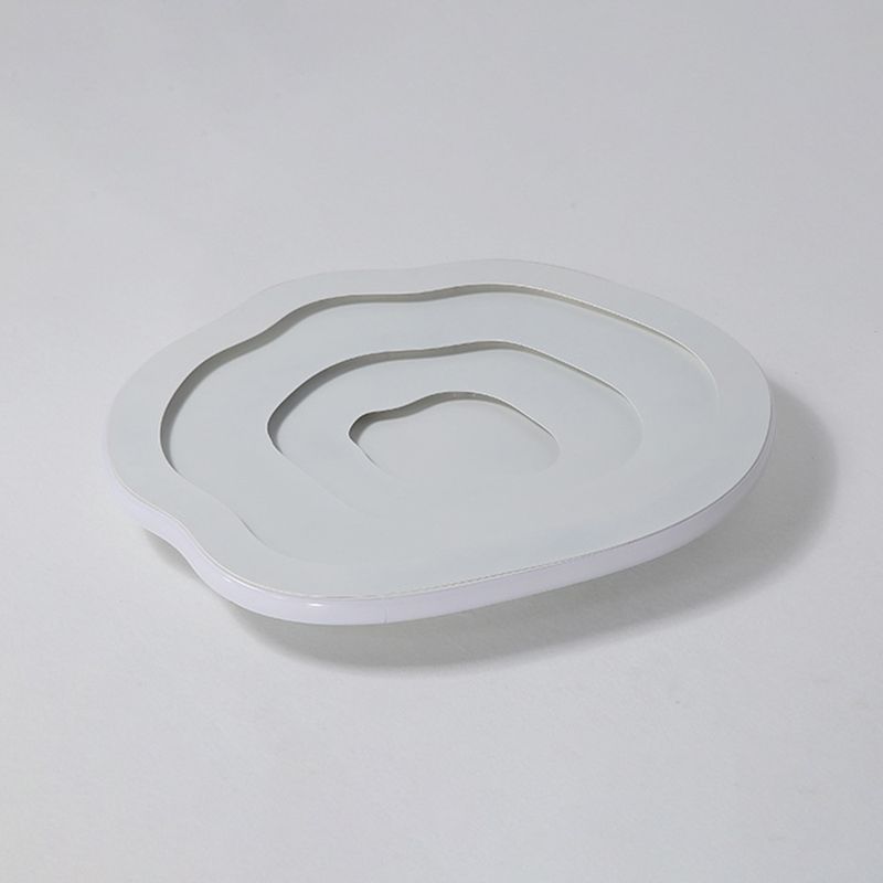 Geometric LED Flush Mount Modern Creative Style  Metal Flush Ceiling Light for Living Room