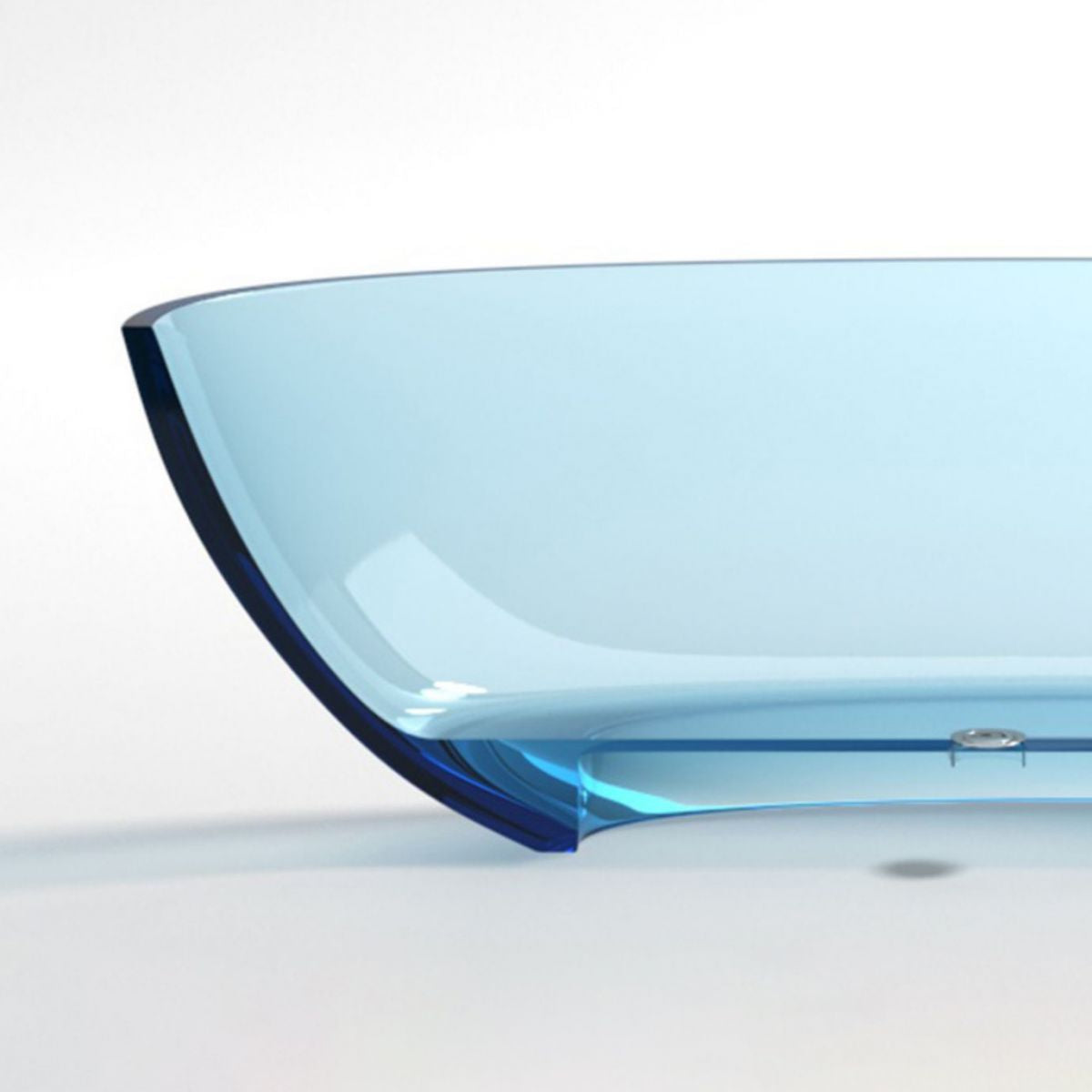 Flat Bottom Soaking Bathtub Antique Finish Modern Oval Bath Tub
