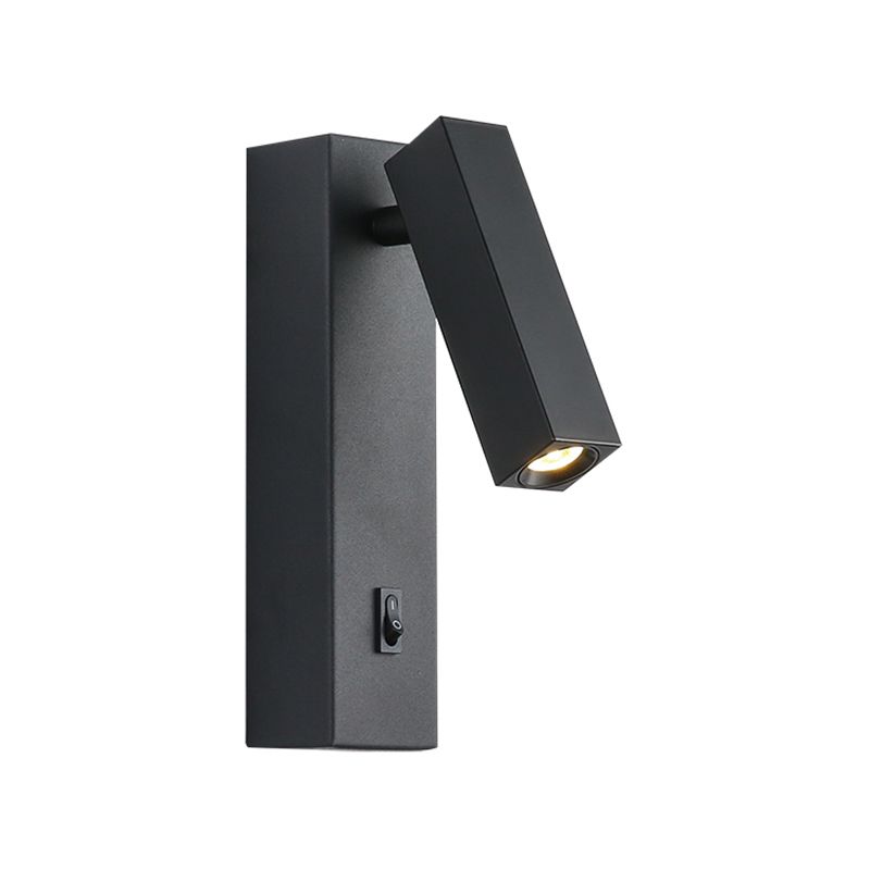 1-Light Geometric Wall Mount Light Modern Style Metal Wall Mount Lighting