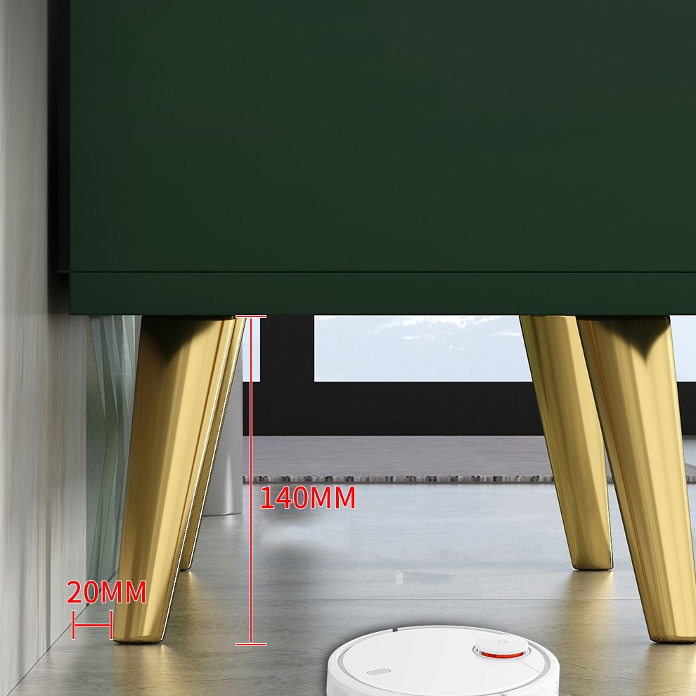 Modern Engineered Wood Bookcase, Door Bookshelf for Any Room, 12" W