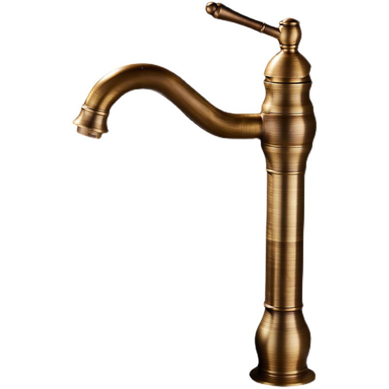 Traditional Wide Spread Bathroom Faucet Lever Handles Centerset Faucet