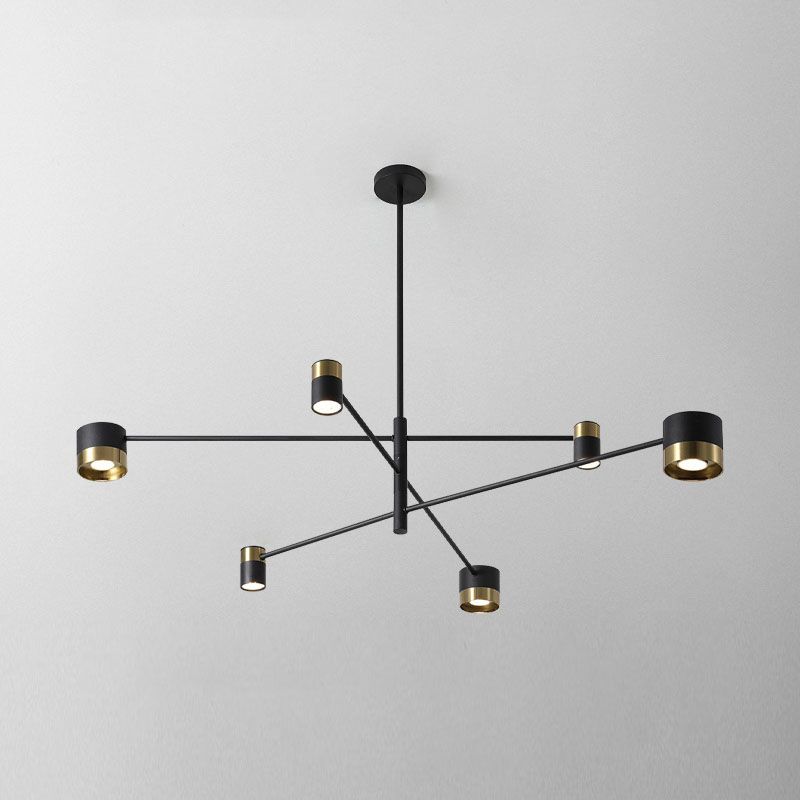 6/8 koppen plafond hanger licht postmoderne kroonluchter verlichtingsarmaturen