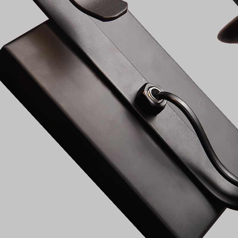 Lampe murale en verre en verre ambre simple