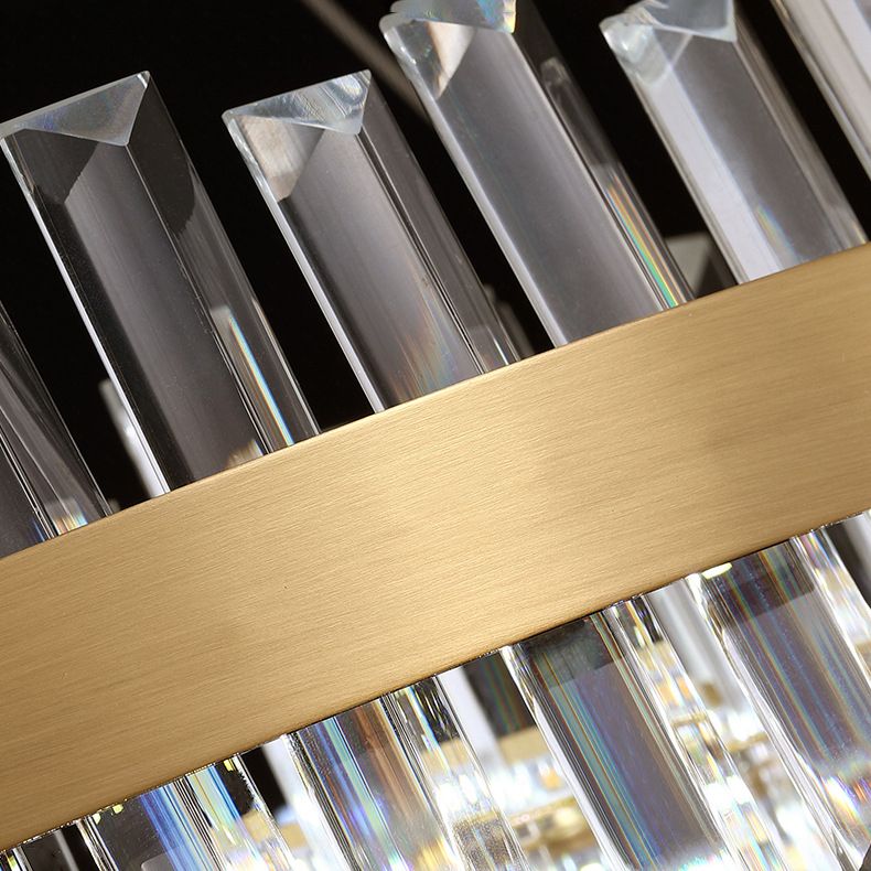 Leichte luxuriöse nordische Minimalismus Moderne LED -Island Kronleuchter Licht für Esszimmer Wohnzimmer